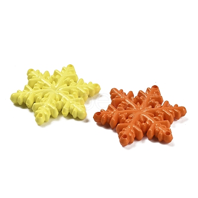 Opaque Acrylic Beads SACR-R001-09A-1