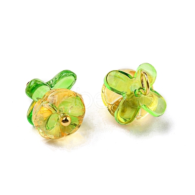 Handmade Lampwork Charms LAMP-D019-01B-1