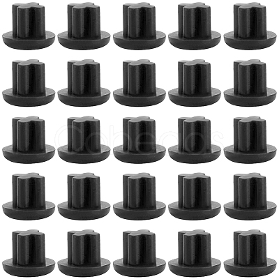 100Pcs Silicone Mobile Anti-Dust Plugs AJEW-CN0007-53-1