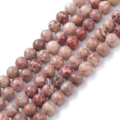 Natural Maifanite/Maifan Stone Beads Strands G-P451-01A-A-1