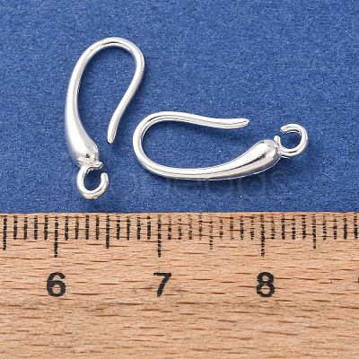 Brass Earring Hooks LS-KK-G604-06S-1