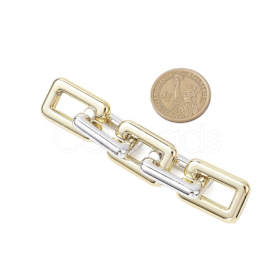 3Pcs CCB Plastic Handmade Cable Chains AJEW-JB01363-1