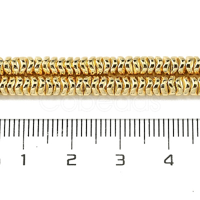 Electroplated Synthetic Non-Magnetic Hematite Beads Strands G-H020-F01-03-1
