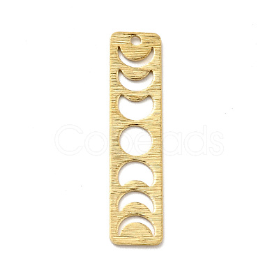 Brass Pendants KK-G423-09G-1