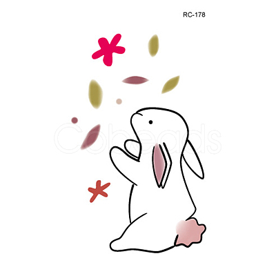 Anmial Theme Removable Temporary Water Proof Tattoos Paper Stickers ANIM-PW0004-03-30-1