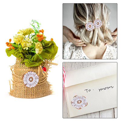 Handmade Linen Ornament Accessories DIY-GF0006-82-1