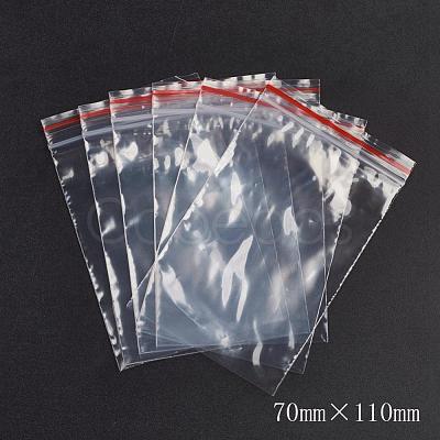 Plastic Resealable Packaging Bags OPP-G001-A-7x11cm-1