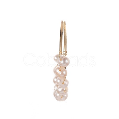 Grade A Natural Cultured Freshwater Pearl Pendants PALLOY-JF00384-1