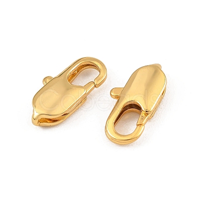 SHEGRACE Brass Lobster Claw Clasps XGR0008G-09G-1