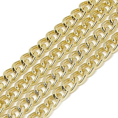 Unwelded Aluminum Curb Chains CHA-S001-049B-1
