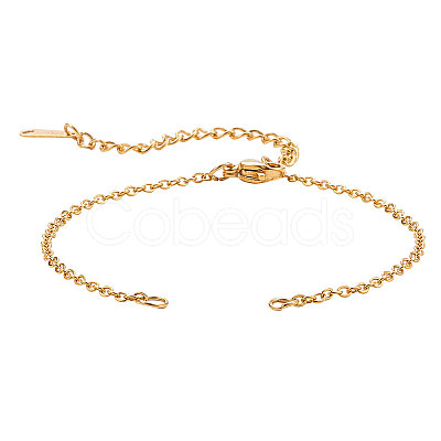 201 Stainless Steel Bracelet Making STAS-CJ0001-12G-1