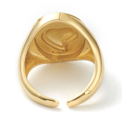 Brass Cuff Rings RJEW-G113-04A-1