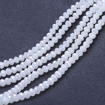 Electroplate Glass Beads Strands LS-EGLA-A034-J8mm-B07-1