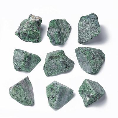 Rough Raw Natural Ruby in Zoisite Beads G-F710-02-1