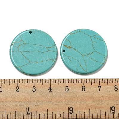 Synthetic Turquoise Pendants G-B071-01E-1