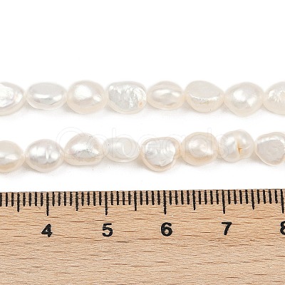 Natural Cultured Freshwater Pearl Beads Strands PEAR-P064-20H-05A-1