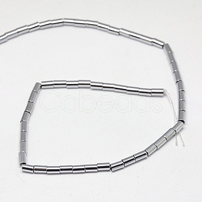 Electroplate Non-magnetic Synthetic Hematite Beads Strands G-J162-B-05-1