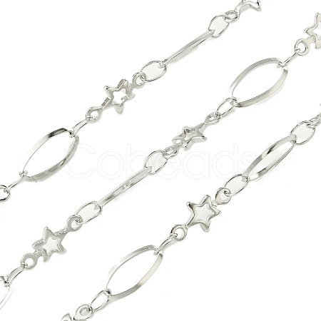 Tarnish Resistant 304 Stainless Steel Chains CHS-Q005-05P-1