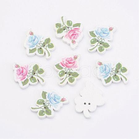 Wooden Buttons BUTT-K005-26-1