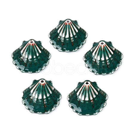 Vintage Handmade Porcelain Pendants PORC-N013-21-06-1