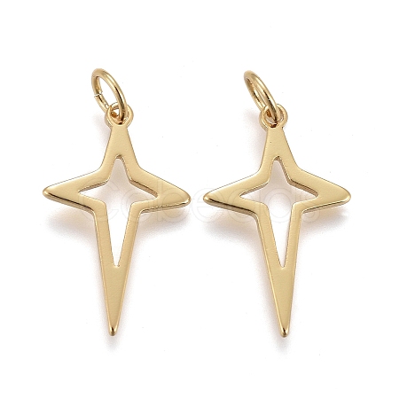 Brass Pendants X-KK-F821-43G-1