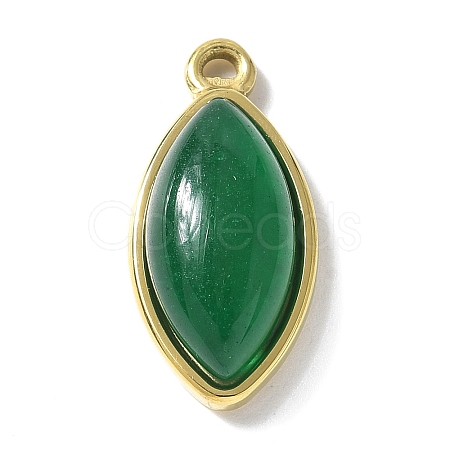 Natural Green Onyx Agate(Dyed & Heated) Pendants STAS-L277-09G-03-1