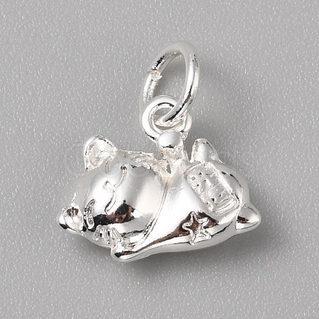 Brass Charms LS-FIND-WH0159-63S-22-1