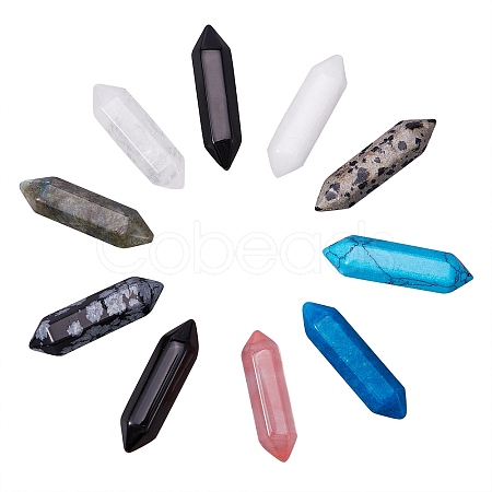 Natural & Synthetic Gemstone Two Healing Stones G-SZ0001-52-1