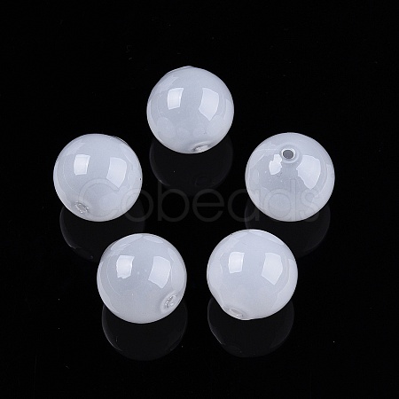 Handmade Blown Glass Beads BLOW-T001-32B-09-1