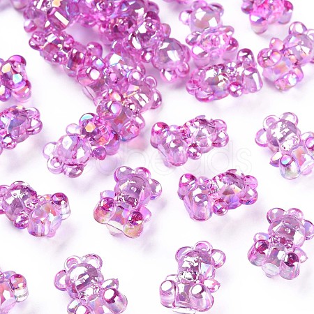 Transparent Acrylic Pendants MACR-S373-113-C03-1