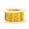 Round Copper Craft Wire, for Jewelry Making, Long-Lasting Plated, Gold, 26 Gauge, 0.4mm, about 65.61 Feet(20m)/roll