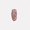 Glass Rhinestone Flat Back Cabochons, Back Plated, Faceted, Half Round, Light Rose, 1.9~2x1mm, about 1440pcs/bag