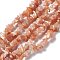 Natural Sunstone Chip Bead Strands, 5~8x5~8mm, Hole: 1mm, about 31.5 inch