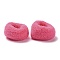 Girls Hair Accessories, Ponytail Holder, Elastic Hair Ties, Camellia, 43.5~47x20mm, Inner Diameter: 25mm