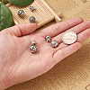 Kissitty Tibetan Style Alloy Guru Bead Sets PALLOY-KS0002-07AS-8