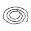 Electroplate Glass Beads Strands EGLA-K014-A-FP02-3