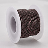 Electrophoresis Iron Rhinestone Strass Chains CHC-Q009-SS12-B08-3