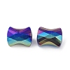 Electroplate Glass Beads GLAA-D016-14A-2