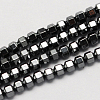 Non-magnetic Synthetic Hematite Beads Strands G-Q895-18-2