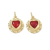 Brass Glass Pendants GL-CBAC428-04G-1