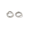 Tarnish Resistant 304 Stainless Steel Open Jump Rings STAS-E067-07-6mm-3