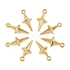 SHEGRACE Brass Star Charms XGR0167G-104G-1