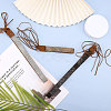 3Pcs 3 Colors Velvet Adjustable Hat Band AJEW-CA0004-15-4