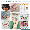 18 Strands 18 Colors Transparent Electroplate Glass Beads Strands EGLA-GO0001-05-6