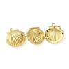 Rack Plating Brass Locket Pendants KK-M269-11G-3