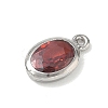 Brass Pave Cubic Zirconia Charms KK-CBA74BF-02P-01-2