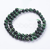 Natural Tiger Eye Beads Strands G-G544-8mm-03-2