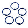 Spray Painted Iron Split Key Rings IFIN-T017-01B-1
