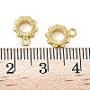 Brass Tube Bails KK-L245-05G-01-3