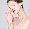Alloy Open Back Bezel Pendants PALLOY-OC0002-11G-RS-7